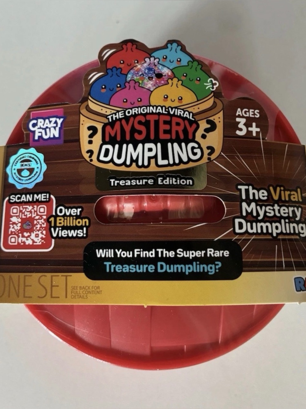 Crazy Fun Treasure Edition Mystery Dumpling Authentic RMS Brand New Sealed